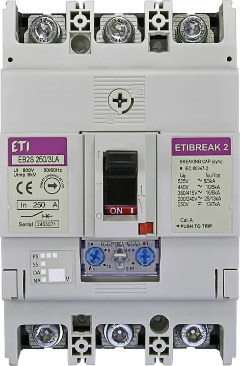 Зображення EB2S 250/3LA 250A 3p