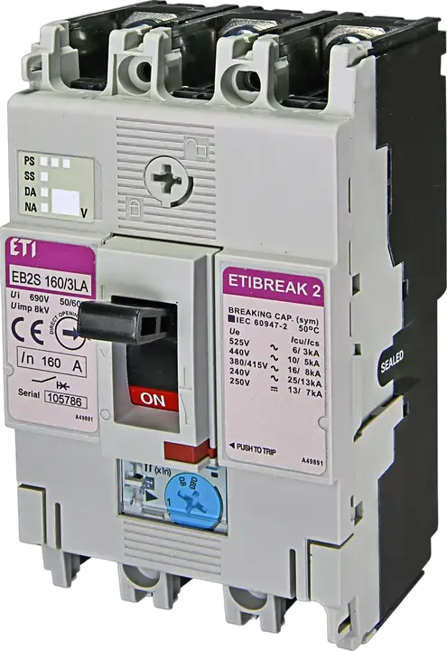 Зображення EB2S 160/4HA 100A 4p
