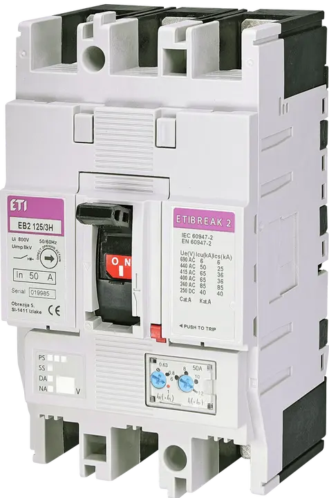 Зображення EB2 125/3H 50A 3p