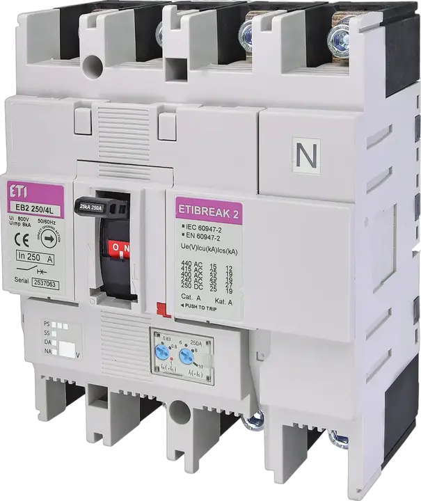 Зображення EB2 250/4H 160A 4p