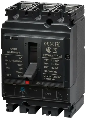 Зображення NBS-TMS 100/3L  32A 3P