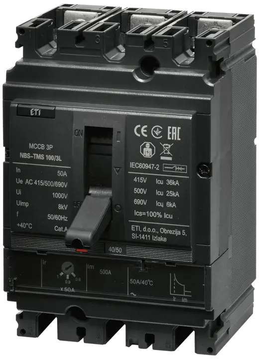 Зображення NBS-TMS 100/3L  50A 3P