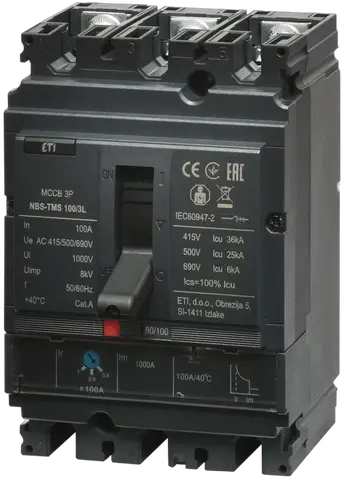 Зображення NBS-TMS 100/3L 100A 3P