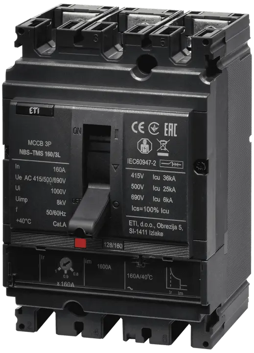 Зображення NBS-TMS 160/3L 160A 3P