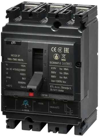Зображення NBS-TMS 160/3L 160A 3P