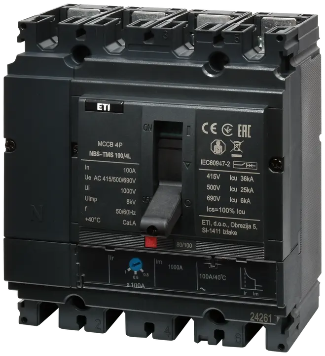 Зображення NBS-TMS 100/4L 100A 4P