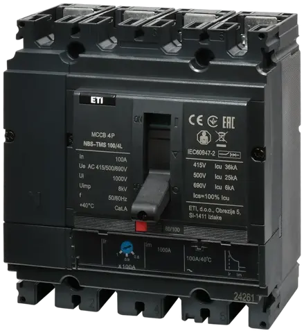 Зображення NBS-TMS 100/4L  25A 4P