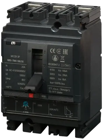 Зображення NBS-TMS 100/3S  20A 3P