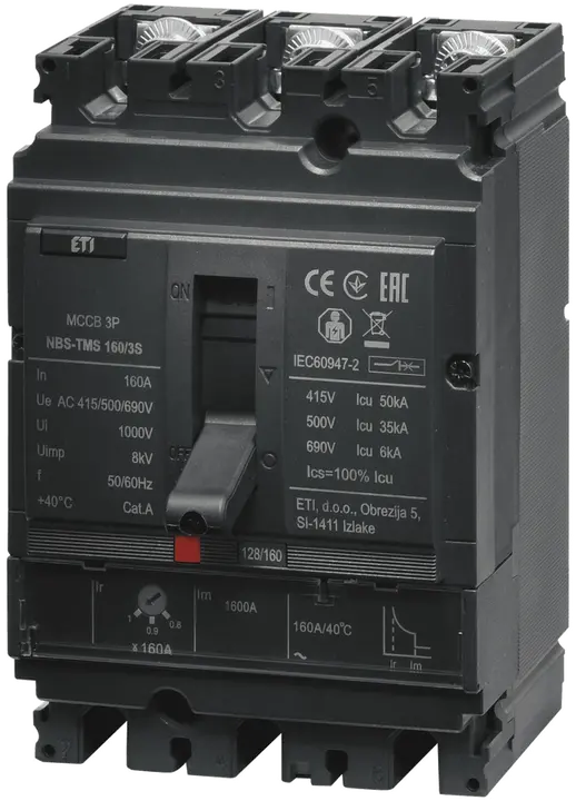 Зображення NBS-TMS 160/3S 160A 3P