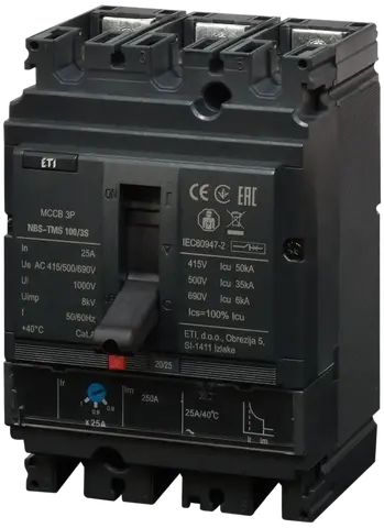 Зображення NBS-TMS 100/3S  25A 3P