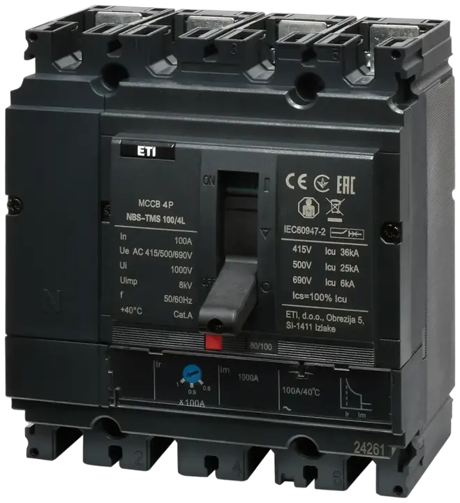 Зображення NBS-TMS 100/4S  80A 4P