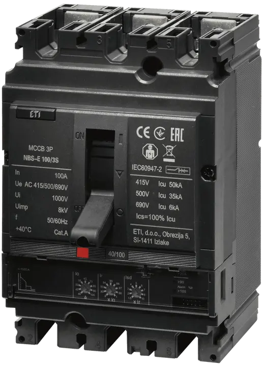 Зображення NBS-E 100/3S 100A 3P