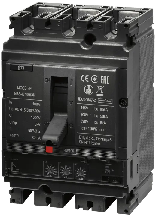 Зображення NBS-E 100/3H 100A 3P