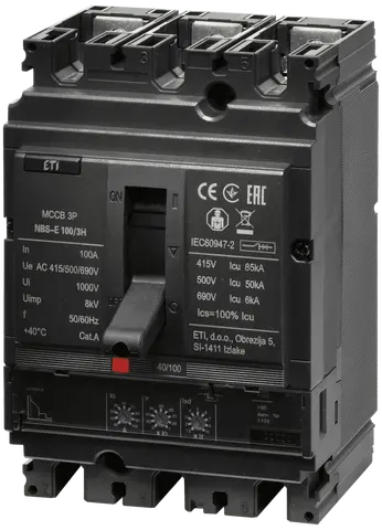NBS-E 100/3H 100A 3P