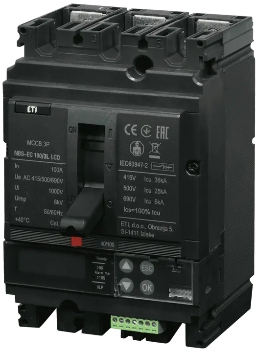 Зображення NBS-EC 100/3L LCD 100A 3P