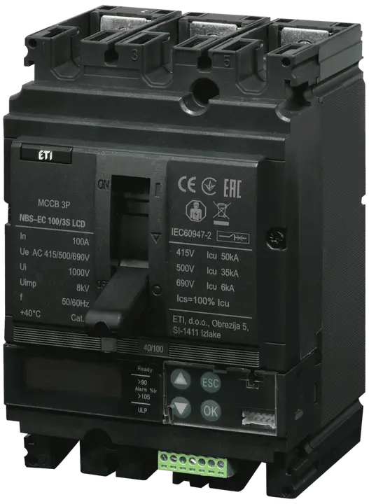 Зображення NBS-EC 100/3S LCD 100A 3P