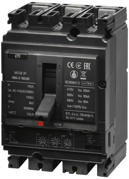 Зображення NBS-E 160/3H 160A 3P