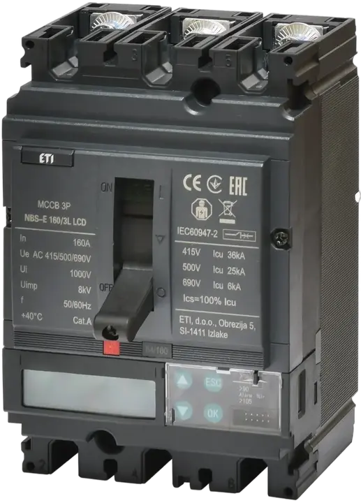 Зображення NBS-E 160/4H 160A 4P