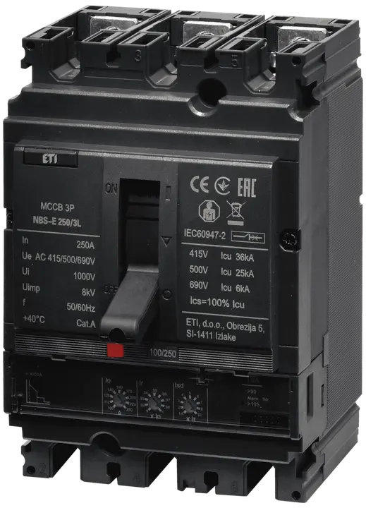 Зображення NBS-E 250/3L 250A 3P