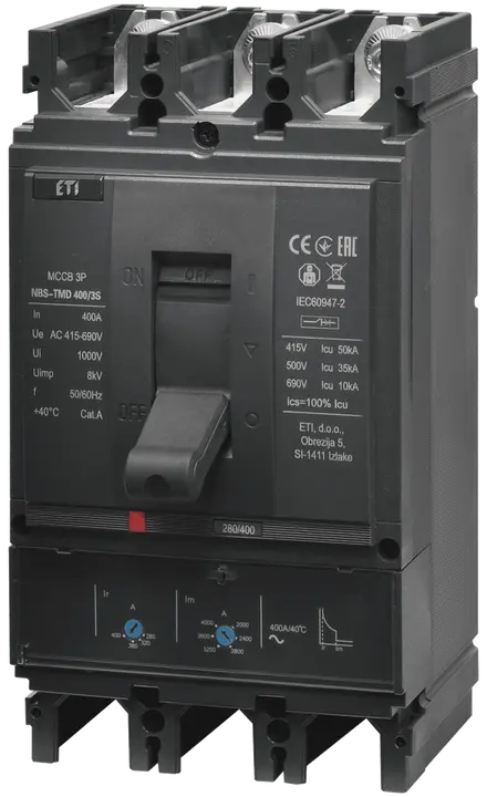Зображення NBS-TMD 400/3S 400A 3P