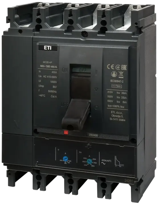Зображення NBS-TMD 400/4S 315A 4P