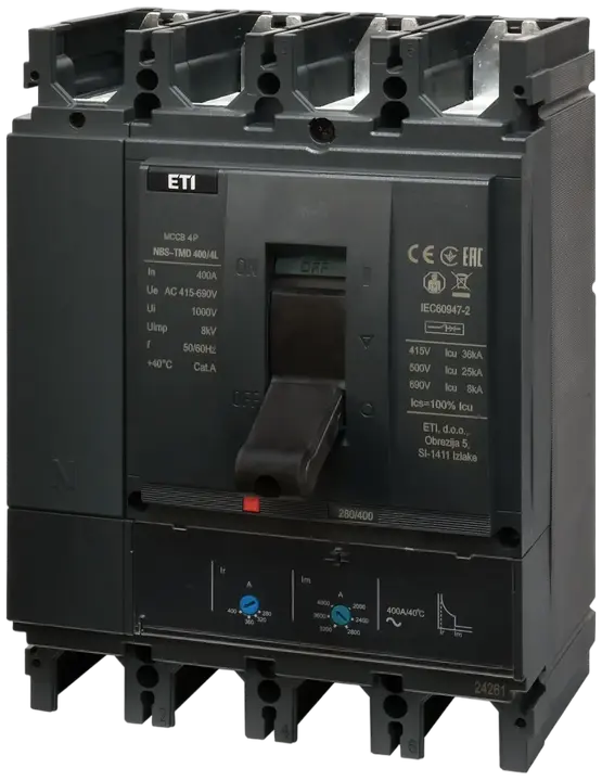 Зображення NBS-TMD 400/4S 400A 4P