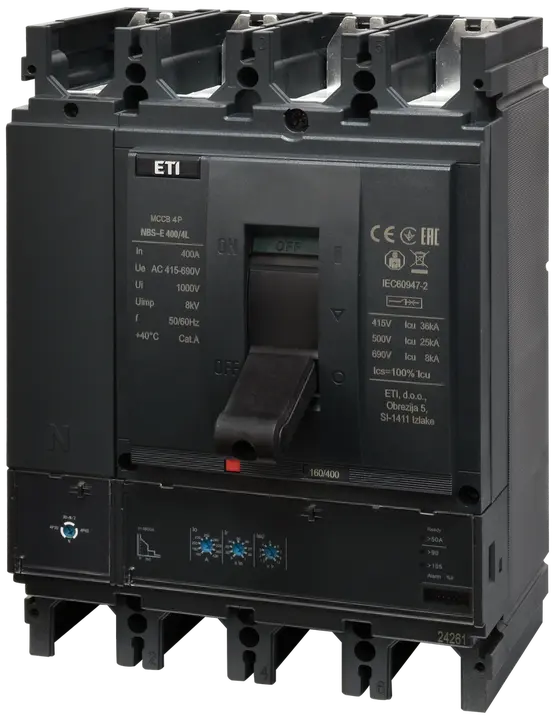 Зображення NBS-E 400/4L 400A 4P