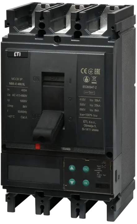 Зображення NBS-E 400/3L LCD 400A 3P