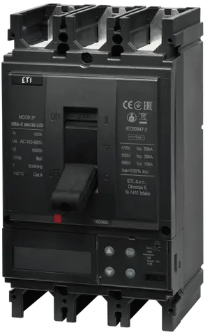 NBS-E 400/3S LCD 400A 3P