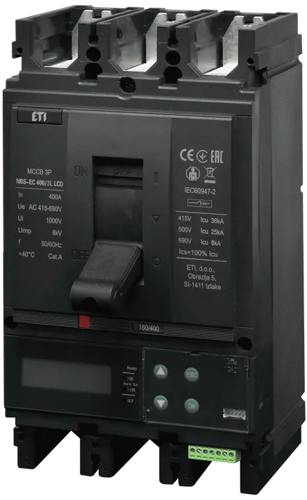Зображення NBS-EC 400/3L LCD 400A 3P