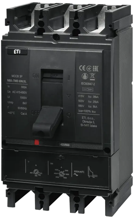 Зображення NBS-TMD 630/3L 600A 3P