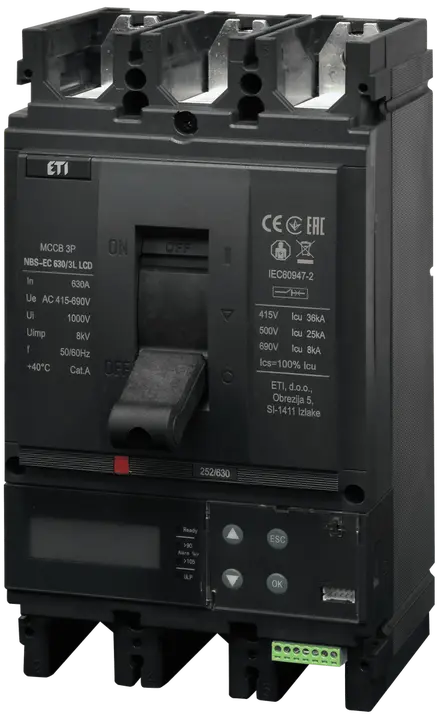 Зображення NBS-EC 630/3L LCD 630A 3P