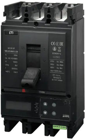 NBS-EC 630/3L LCD 630A 3P