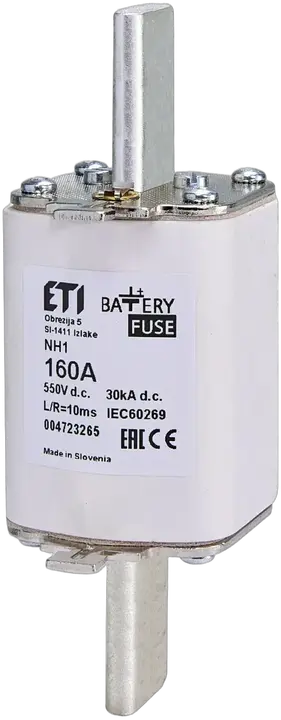 Зображення NH1 gBat 160A/550V DC