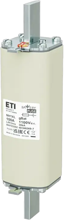 Зображення *NH1XL gBat 100A/1100V DC
