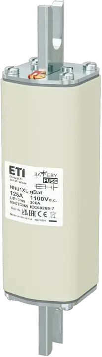 Зображення *NHU1XL gBat 125A/1100V DC