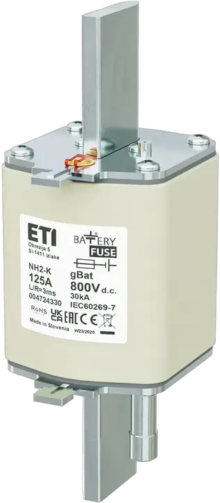 Зображення NH2/K gBat 125A/800V DC