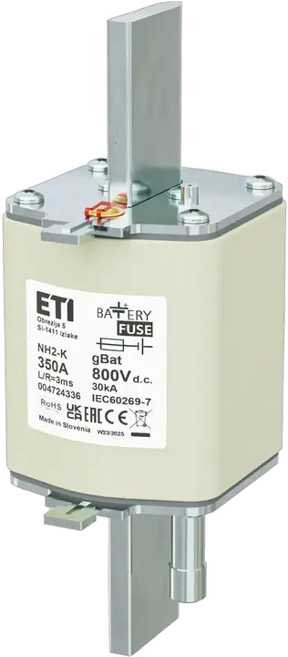 Зображення NH2/K gBat 350A/800V DC