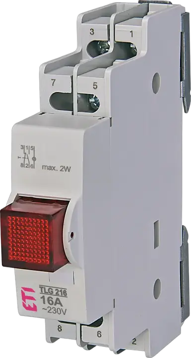 Зображення *TLG 216 2p 16A red